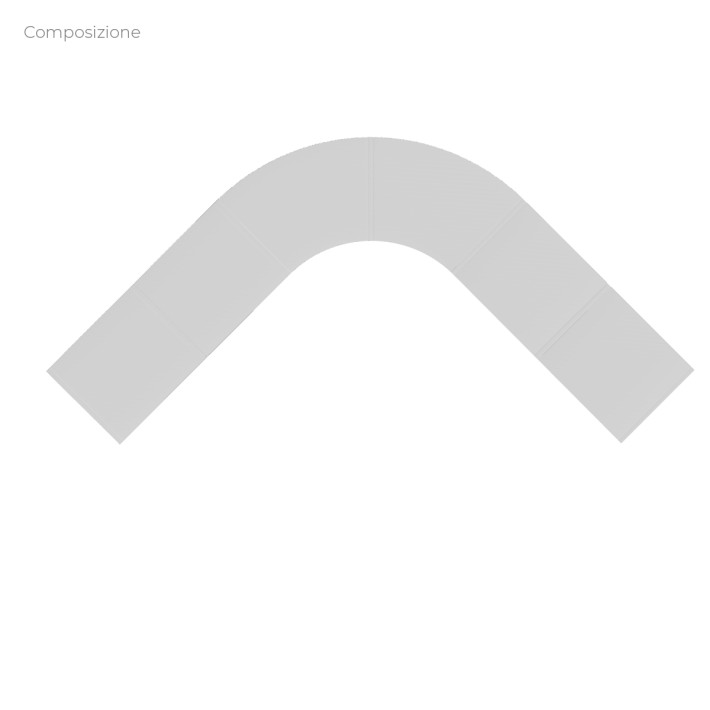 COMPOSIZIONI EDERA Armadio Composto da 4 Moduli...