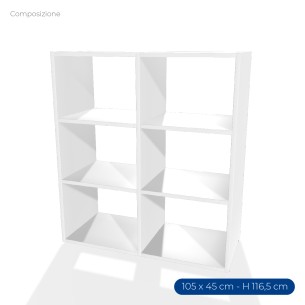 COMPOSIZIONI EDERA Armadio Composto da 2 Moduli...