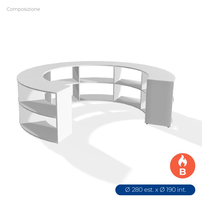 COMPOSIZIONI EDERA Armadio Composto da 6 Moduli...