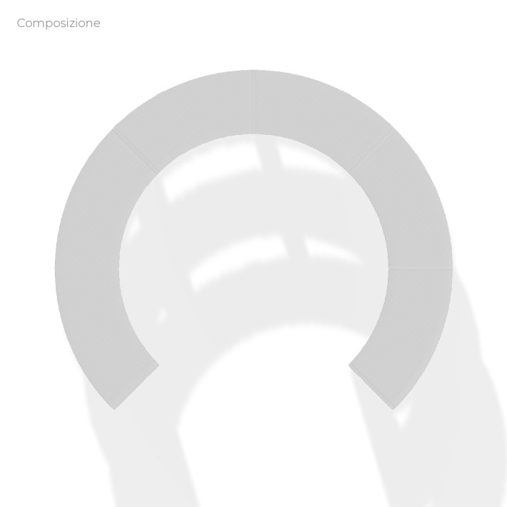 COMPOSIZIONI EDERA Armadio Composto da 6 Moduli...