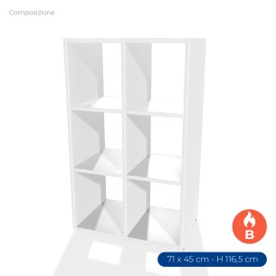 COMPOSIZIONI EDERA Armadio in Truciolare con Superficie...