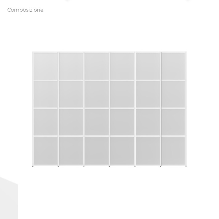 COMPOSIZIONI EDERA Armadio con Fondo Composto...