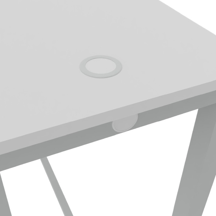 Tavolo Tiglio Lab in Melaminico con Piedini e...