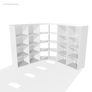 COMPOSIZIONI EDERA Armadio Composto da 4 Moduli...
