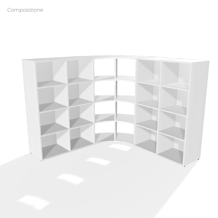 COMPOSIZIONI EDERA Armadio Composto da 4 Moduli...