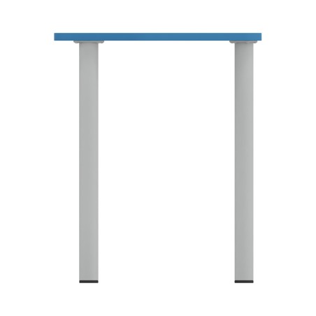 Tavolo Pino Trapezio 4 Gambe in Melaminico con 2 Ruote - Dimensioni 75,5 x 58,5 x 76 cm -...