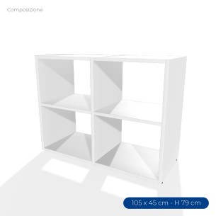 COMPOSIZIONI EDERA Armadio Composto da 2 Moduli...