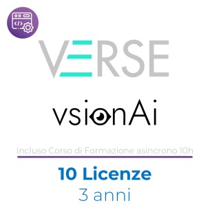 VSION AI -  Licenza LAB con 10 postazioni/dispositivi  +...