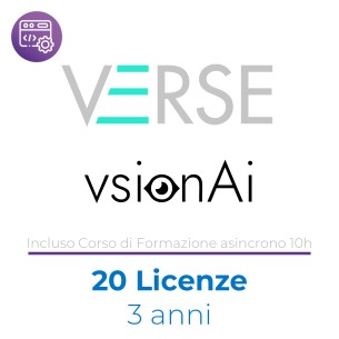 VSION AI -  Licenza LAB con 20 postazioni/dispositivi  +...