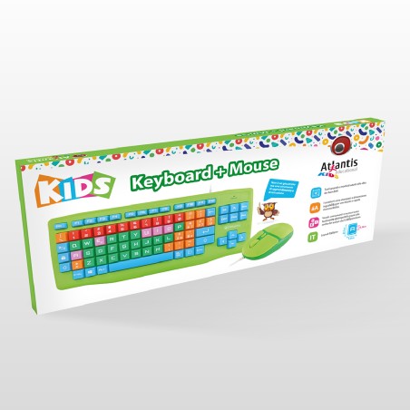 Tastiera Atlantis Kids - Mouse + Tastiera