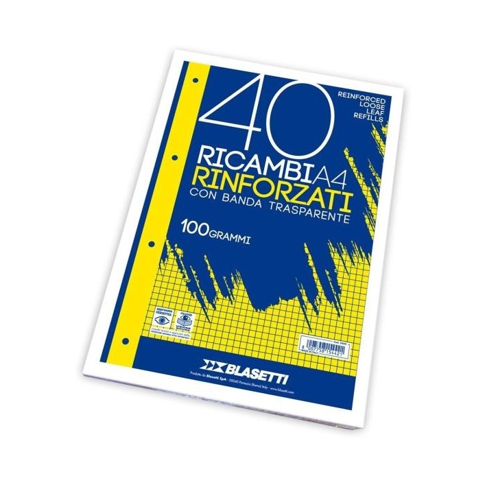 Blasetti 5440 carta milllimetrata A4 100 g/m²...