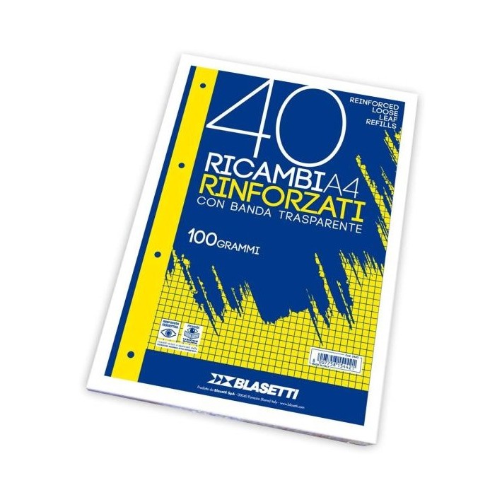 Blasetti 5445 carta milllimetrata A4 100 g/m²...