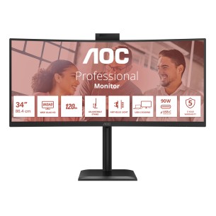 AOC E4 CU34E4CW Monitor PC 86,4 cm (34") 3440 x 1440...