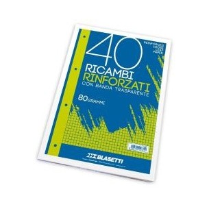 Blasetti 2328- carta milllimetrata 80 g/m² 40 fogli