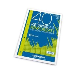 Blasetti 2339- carta milllimetrata A4 80 g/m² 40 fogli