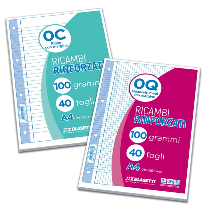 Blasetti 8064 carta milllimetrata A4 100 g/m²...