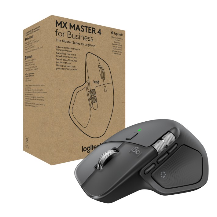 Logitech MX Master 4 for Business mouse Ufficio...