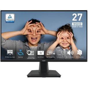 MSI Pro MP275Q Monitor PC 68,6 cm (27") 2560 x 1440 Pixel...