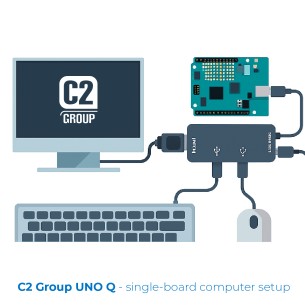 Kit Arduino UNO Q – Vision AI