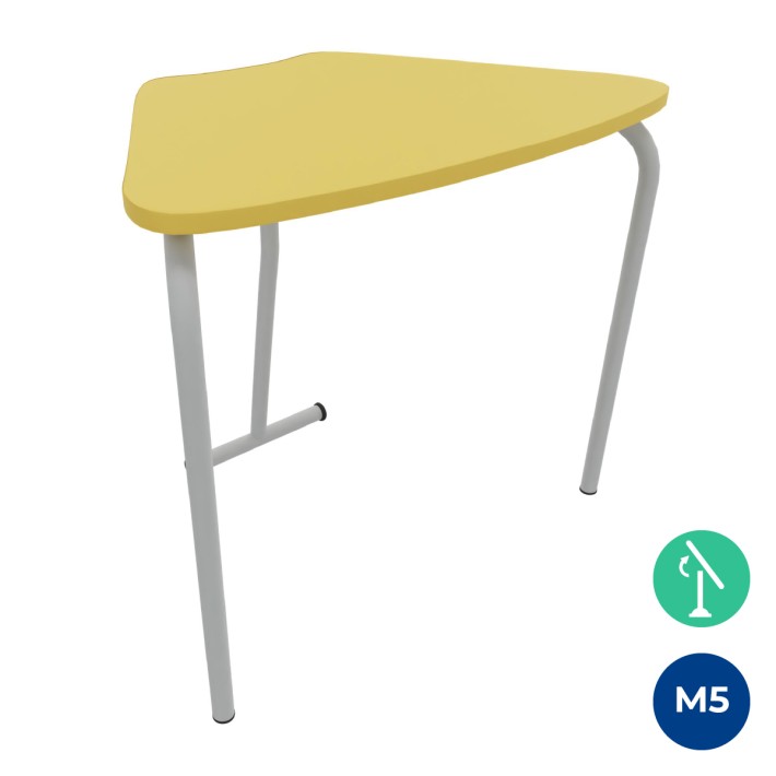 Tavolo Pino RB a Spicchio di Cerchio -...