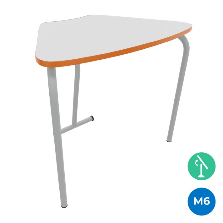 Tavolo Pino RB a Spicchio di Cerchio -...