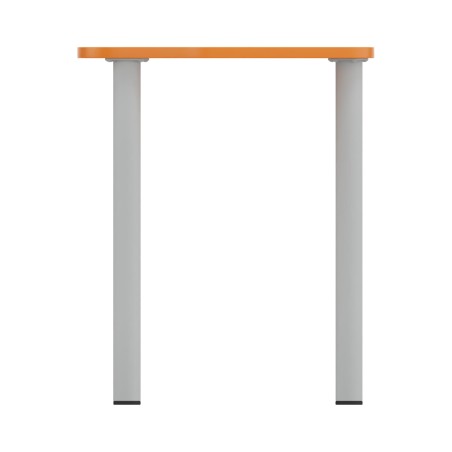 Tavolo Pino Trapezio 4 Gambe in Melaminico con Piedini - Dimensioni 75,5 x 58,5 x 71 cm -...