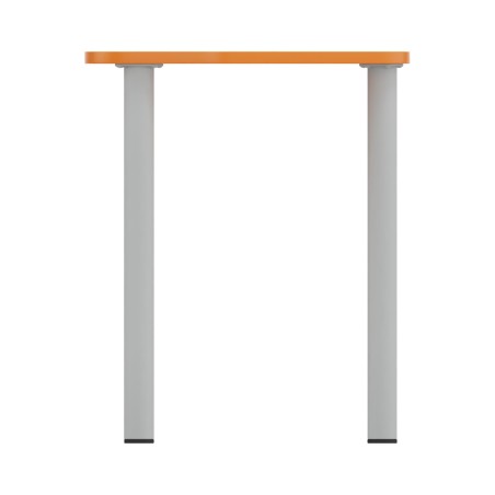 Tavolo Pino Trapezio 4 Gambe in Melaminico con Piedini - Dimensioni 75,5 x 58,5 x 71cm -...