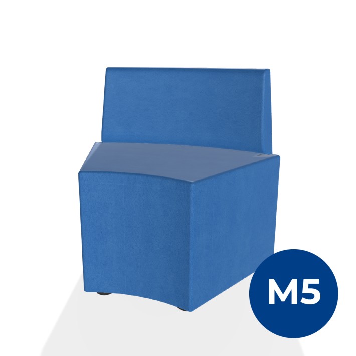 Pouf e Sacchi Flora Angolare con Schienale...