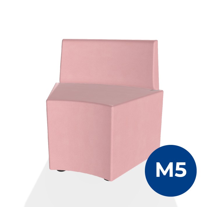 Pouf e Sacchi Flora Angolare con Schienale...