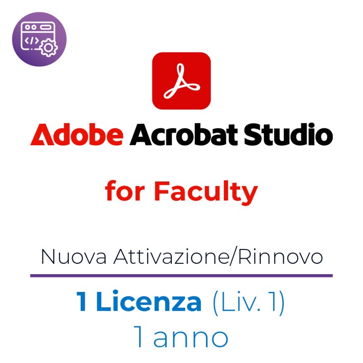 Acrobat Studio for Faculty - Nuova...
