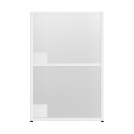 Armadiatura Chiusa Edera Base Rettangolare a 2 Comparti - Dimensioni 53,6 x 45 x 79 cm -...