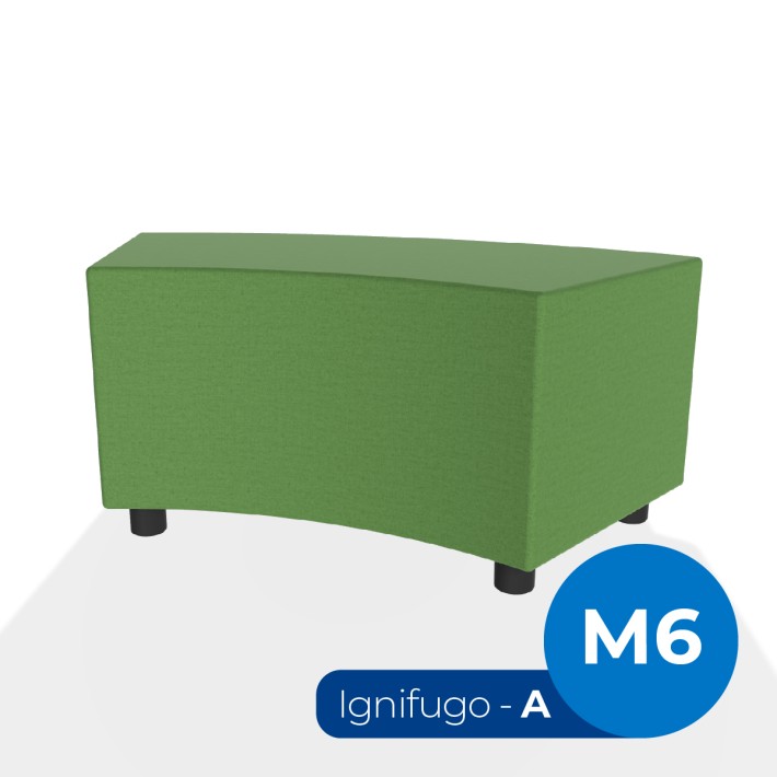 Pouf e Sacchi Flora Angolare in Tessuto...