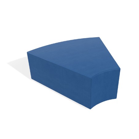 Pouf e Sacchi Flora Angolare in Similpelle Ignifuga con Piedini - Dimensioni 96 x 42 cm -...