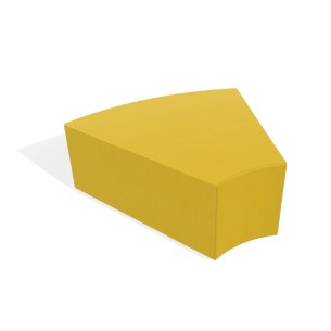 Pouf e Sacchi Flora Angolare in Similpelle Ignifuga con...