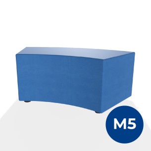 Pouf e Sacchi Flora Angolare in Similpelle Ignifuga con...