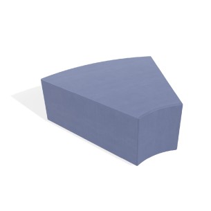 Pouf e Sacchi Flora Angolare in Similpelle Ignifuga con...