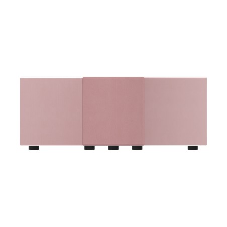 Pouf e Sacchi Flora Angolare in Similpelle Ignifuga con Piedini - Dimensioni 96 x 42 cm -...