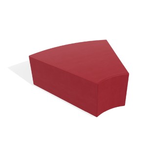 Pouf e Sacchi Flora Angolare in Similpelle Ignifuga con...