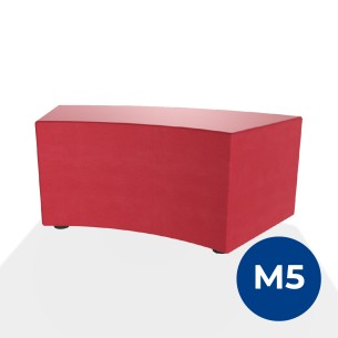 Pouf e Sacchi Flora Angolare in Similpelle Ignifuga con...