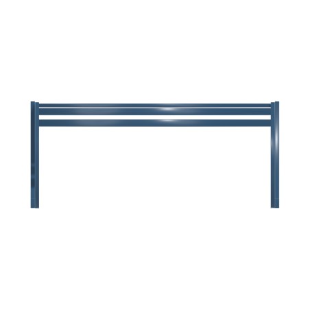 Panca da Esterno Modello Radura Essenza - Dimensioni 180 x 50 x 45 cm - In Metallo e...