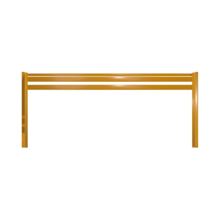 Panca da Esterno Modello Radura Essenza - Dimensioni 180 x 50 x 45 cm - In Metallo e...