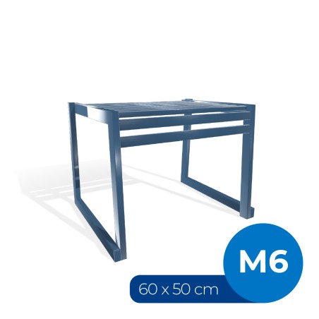 Panca da Esterno Modello Radura Essenza - Dimensioni 60 x 50 x 45 cm - In Metallo e...