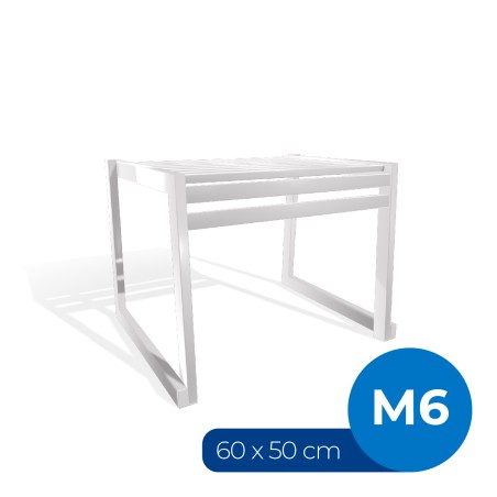 Panca da Esterno Modello Radura Essenza - Dimensioni 60 x 50 x 45 cm - In Metallo e...
