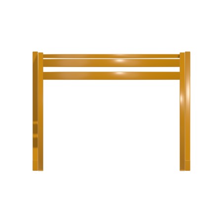 Panca da Esterno Modello Radura Essenza - Dimensioni 60 x 50 x 45 cm - In Metallo e...