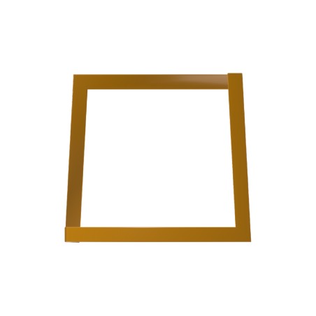 Panca da Esterno Modello Radura Essenza - Dimensioni 60 x 50 x 45 cm - In Metallo e...