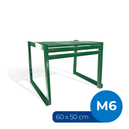 Panca da Esterno Modello Radura Essenza - Dimensioni 60 x 50 x 45 cm - In Metallo e...