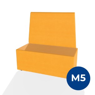 Forma Morbida Flora Rettangolo Largo con Schienale Alto...