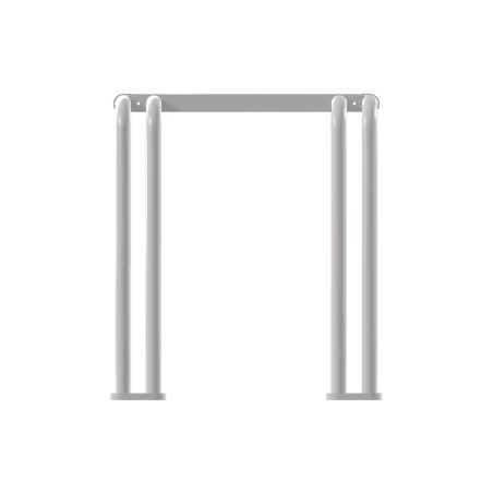 Panca da Esterno Modello Radura Essenza School 015 - Dimensioni 45x36x42 cm - In Metallo e...