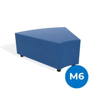 Pouf e Sacchi Flora Angolare in Similpelle Ignifuga con...