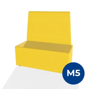 Forma Morbida Flora Rettangolo Largo con Schienale Alto...